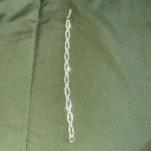 diamond and pearl bracelet